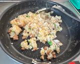 ミョウガの納豆チャーハン作り方4写真