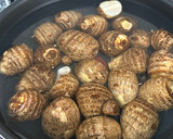 正月用の里芋の煮物(こっくり味付け)作り方1写真