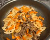 簡単！牛肉れんこんきんぴら作り方7写真