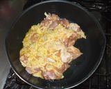 鶏モモ肉ソテー♪簡単ピカタ卵チーズ作り方4写真