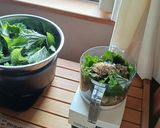 家にある材料で♪大葉の和風ジェノベーゼソース作り方2写真
