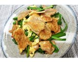 あっさり塩味♪鶏皮にらたま★動画あり★作り方19写真