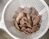 焼き豆腐で♪牛すじ豆腐作り方1写真