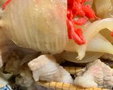 簡単　豚丼紅生姜のせ作り方14写真
