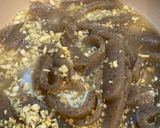 こんにゃくの牛バラ味噌煮作り方4写真