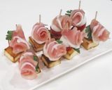 バラの生ハムトマトの☆ピンチョス作り方4写真