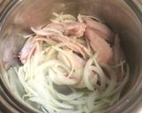 だし不要★鶏手羽中スティックとカボチャのスープ作り方2写真
