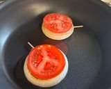 オシャレ✨(新)玉ねぎとトマトのチーズ焼作り方5写真
