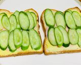 シャッキリきゅうりとハムとチーズのサンドイッチ🥪作り方4写真