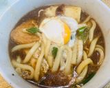 煮物と八丁味噌ペーストで味噌煮込みうどん作り方4写真