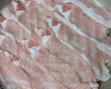ガレット♪シャキシャキ蓮根と豚肉で作り方2写真