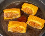 厚揚げの肉詰め作り方3写真