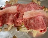 朴葉味噌風！牛肉の味噌ホイル焼き作り方4写真