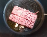簡単昼食・夕飯!大葉ひき肉茸の和風パスタ作り方4写真