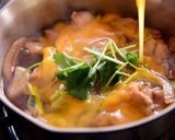白だし香る関西風ふわとろ親子丼作り方5写真