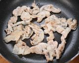 マヨソースが甘~い💕照り焼き豚たま丼🤩🍚作り方3写真