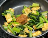 小松菜と豆腐のみそ炒め作り方11写真