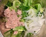 春キャベツとシーチキンのサッパリサラダ🥬作り方2写真