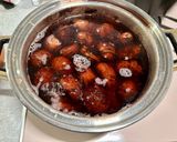 栗のブランデー渋皮煮♡作り方5写真