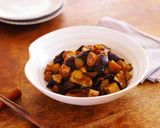 レンジで★なすと厚揚げの生姜甘醤油煮作り方9写真