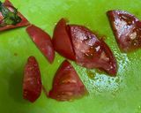 果実ドレ添え　夏野菜のローストサラダ作り方5写真