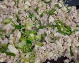 鶏ミンチと木綿豆腐の中華風炒り豆腐♪作り方4写真