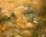 野菜とお豆たっぷり⭐︎ クミンスープ作り方6写真