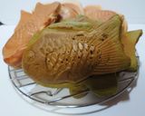 ハーフ＆ハーフ♫抹茶＆シナモン餡鯛焼き♫作り方3写真
