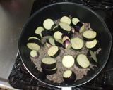 なす味噌炒め♪簡単ピーマンひき肉作り方4写真