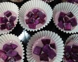 ♬紫芋のスィートポテトin紫芋マフィン♬作り方3写真