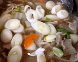 具だくさん💫旨味増々豚汁作り方9写真
