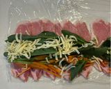 豚肉ぐるぐるチーズ野菜巻き作り方4写真