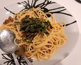 めんつゆバター☆納豆パスタ作り方5写真