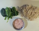 切干大根とほうれん草のツナ胡麻マヨあえ作り方5写真