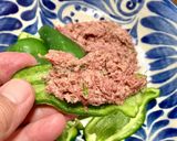 冷たいパリパリピーマンのコンビーフ添え作り方6写真