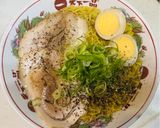 ガシラ煮干で昆布と椎茸の豚骨醤油ラーメン作り方9写真