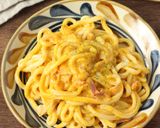 濃厚クリーミー☆かぼちゃクリームうどん作り方8写真