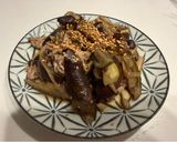 豚肉と茄子の和風炒め作り方5写真