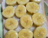 チーズと蜂蜜のバナナトースト作り方2写真