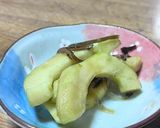 今日の漬物！簡単白瓜と塩昆布の浅漬け作り方8写真