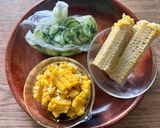 きゅうりの検定♪きゅうり&とうもろこしのご飯作り方2写真
