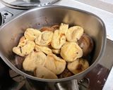 椎茸とがんもどきの簡単煮物作り方4写真