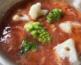 超簡単!おひとり様サバ缶トマトスープ作り方3写真