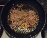簡単☆挽き肉と小松菜のトマトパスタ作り方2写真