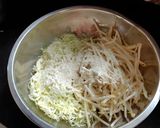 ライスペーパーでお好み焼き作り方1写真