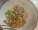 全てレンジ簡単洋風ガーリック味噌炒飯弁当作り方4写真