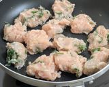 作り置きにも！大葉の鶏つくね作り方4写真