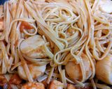 簡単夕飯Xmasディナー魚介ペスカトーレ作り方10写真