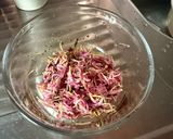 菊の花の酢の物(下茹で〜三杯酢和え)作り方6写真