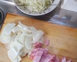 余った千切りキャベツでコンソメスープ作り方1写真
